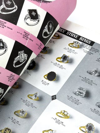 Item #41619 WHOLESALE JEWELRY CATALOG: Number 12 1956-1957 [Cover Title - Illustrated Product...