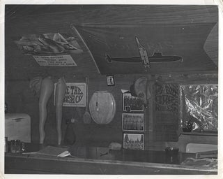 Item #41626 Small Photograph Archive of a Soldier's Lounge During The Vietnam War
