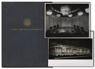 Original Press Kit from the Ground-Breaking Ceremony for the John F. Kennedy Center for the. Architecture, DC Washington.
