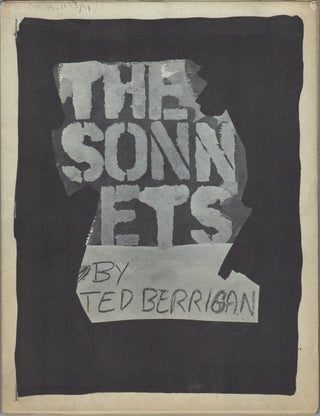 THE SONNETS. Ted BERRIGAN.