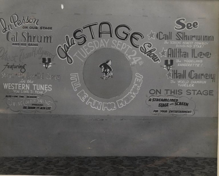 Photographic Archive of WWII-Era Theatre Lobby Displays