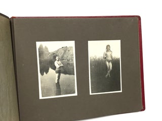Item #41911 [Photo Album of German Bathers]. Photography