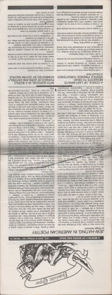 EXQUISITE CORPSE: Vol. 3 No. 9-10/ Sept.-Oct. 1985. Andrei CODRESCU.