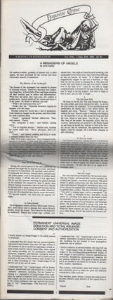 EXQUISITE CORPSE: Vol. 4/ No. 1-2/ Jan.-Feb. 1986. Andrei CODRESCU.
