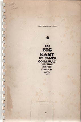 THE BIG EASY. James Conaway.