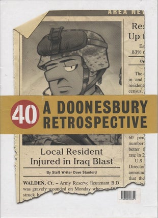 Item #42086 40: A Doonesbury Retrospective. G. B. TRUDEAU