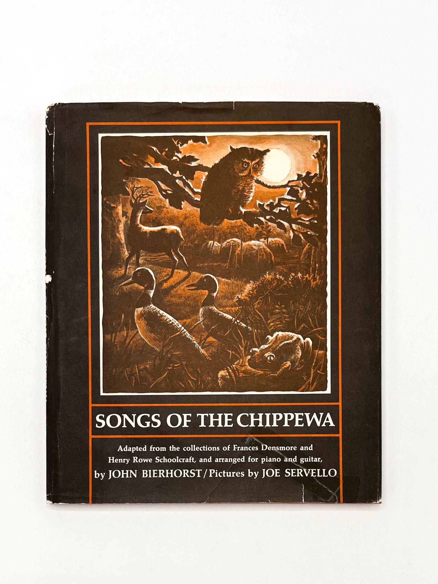 SONGS OF THE CHIPPEWA by John Bierhorst Joe Servello on Type Punch Matrix