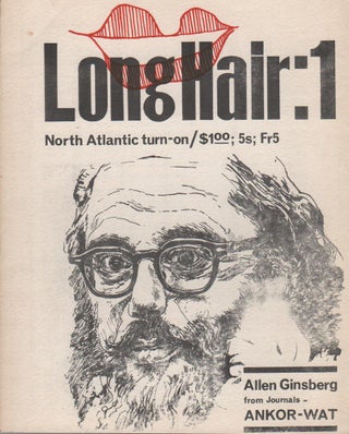 LONG HAIR #1: North Atlantic Turn-On [Cover Title. Barry MILES, Ted Berrigan.
