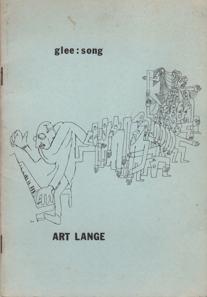 Item #42431 GLEE:SONG. Art LANGE.