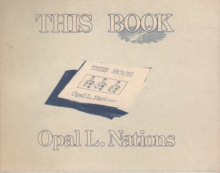 THIS BOOK: Or Mental Scortation. Opal L. NATIONS.