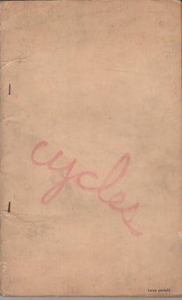 CYCLES [DUENDE 14. Larry GOODELL.