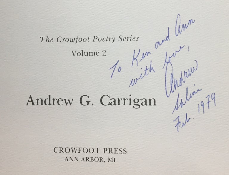 YOU POEMS: The Crowfoot Poetry Series Volume 2