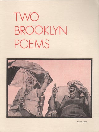 Item #42650 TWO BROOKLYN POEMS. Robin TEWES, Frank Murphy, Robert Herson