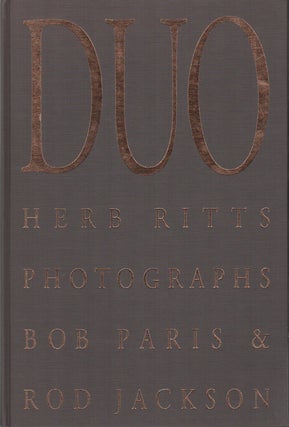 Item #42755 DUO: Herb Ritts Photographs Bob Paris & Rod Jackson. Herb RITTS