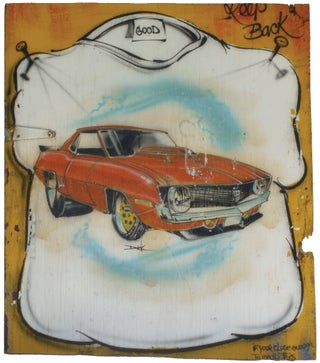 Original Artwork: Airbrush T-Shirt Artist Signage. Dick Green, "Birdie".