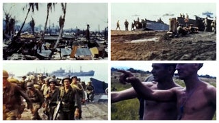 Item #42803 OVERSEAS WITH COLONEL CHARLES W HASH [Screen Title - Original 8mm Footage]. Charles...