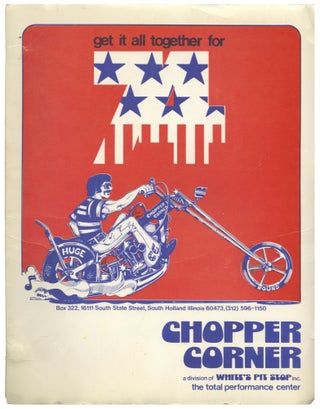 Item #42804 GET IT ALL TOGETHER FOR 74 [Custom Chopper Accessories Catalog]. Motorcyles, Trade...