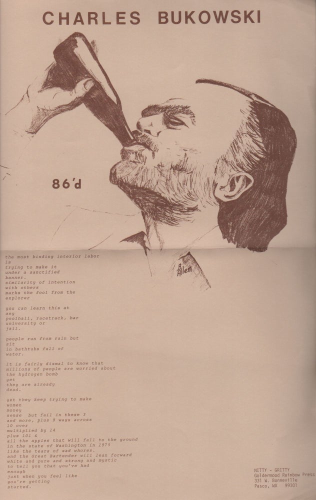 NITTY-GRITTY (A Survival Tool Chest) Birth - Vol. 1 No. 1 [With Charles Bukowski Broadside]