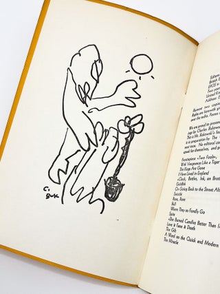 Item #42827 POEMS AND DRAWINGS [in] EPOS: A Quarterly of Poetry (Extra Issue 1962). Charles Bukowski