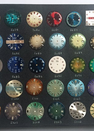 Item #42854 Sales Sample Book of Watch Faces