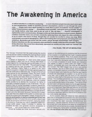 THE AWAKENING IN AMERICA. Ken KNABB, Bureau of Public.