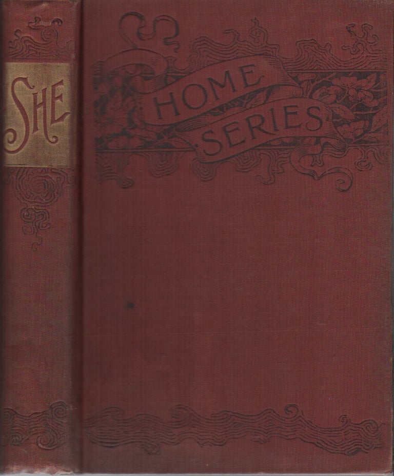 Item #42967 SHE: A History of Adventure (Fireside Series, No. 15, January 1887). H. Rider HAGGARD.