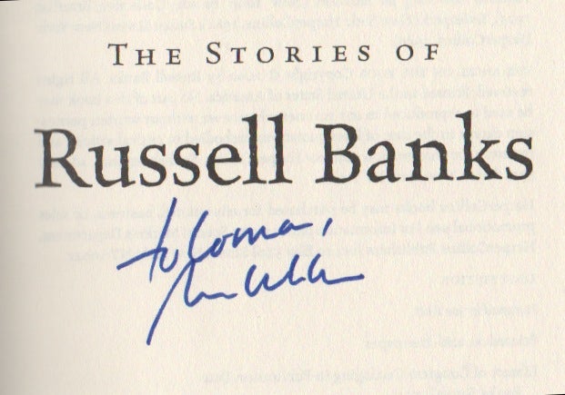 THE ANGEL ON THE ROOF: The Stories of Russell Banks
