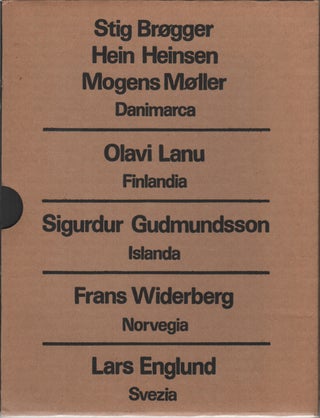 I PAESI NORDICI / La Biennale di Venezia 1978. Lars ENGLUND, Frans Widerberg, Olavi.