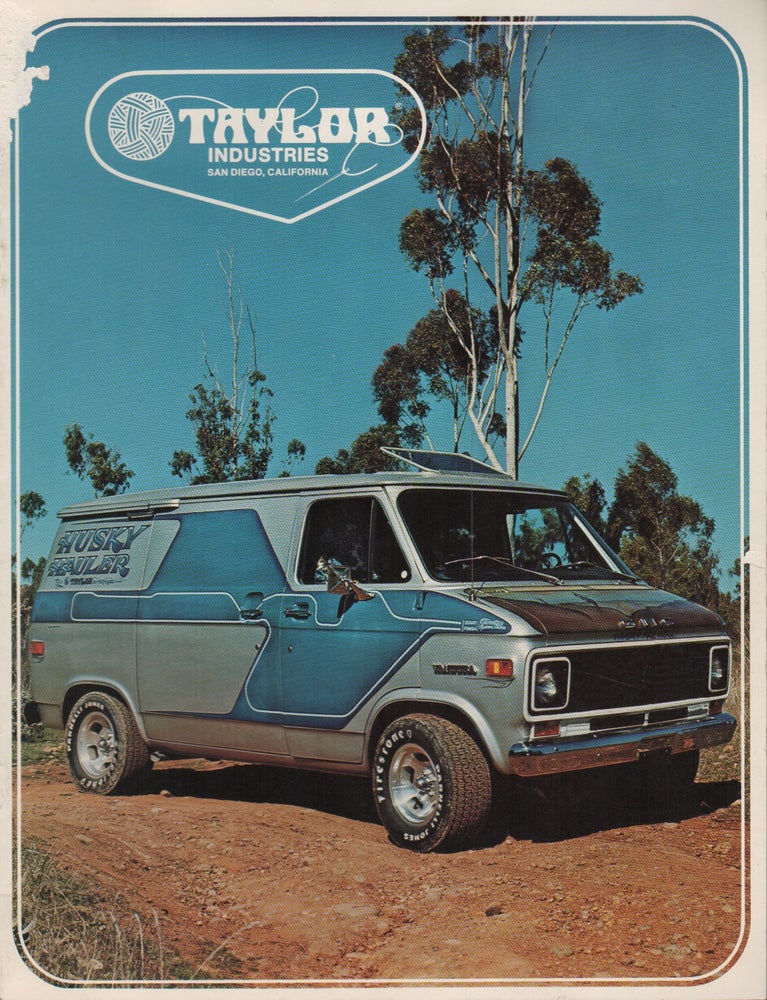 Item #43513 TAYLOR INDUSTRIES [Custom Van Parts Catalogue]. Custom Cars, Vans, 1970s.