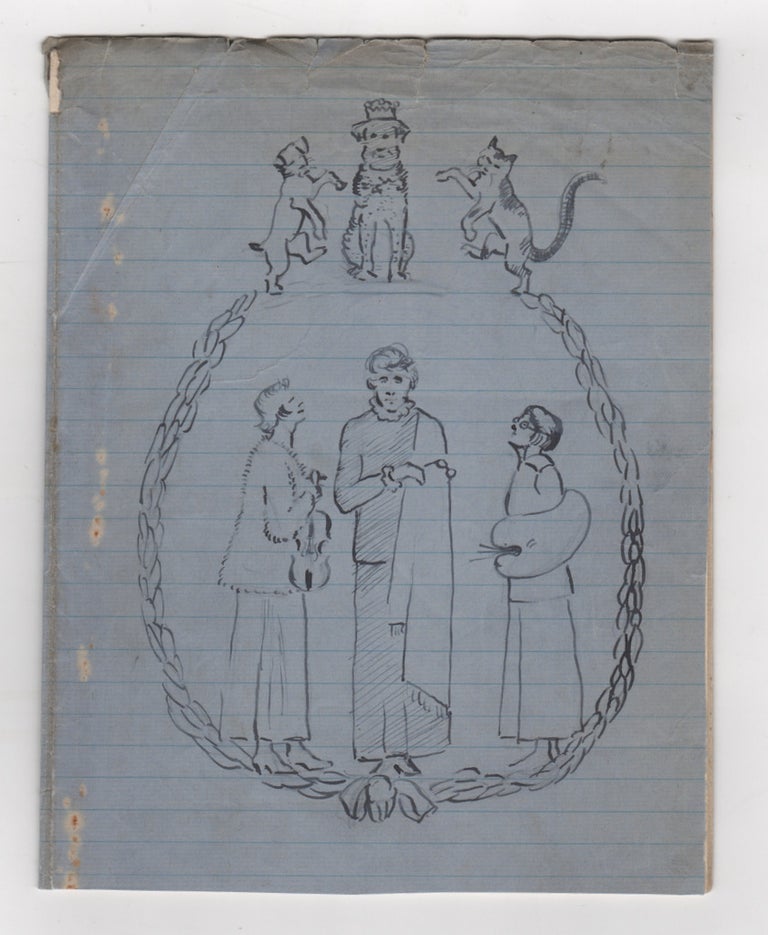 [Four Handmade journals from the 1920s Presented to Florence Mary Winckworth Gunn (1857-1928)]
