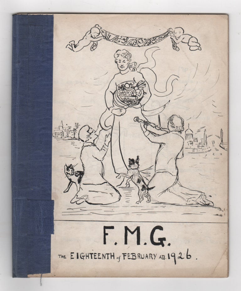 [Four Handmade journals from the 1920s Presented to Florence Mary Winckworth Gunn (1857-1928)]