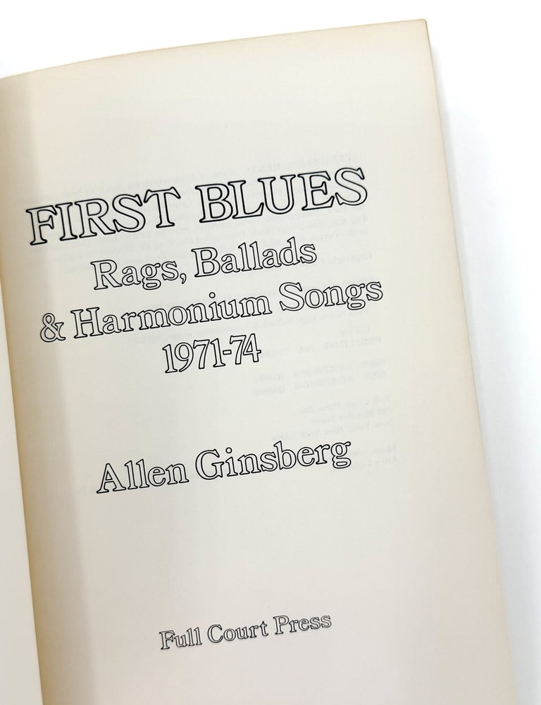 FIRST BLUES: Rags, Ballads & Harmonium Songs 1971-74