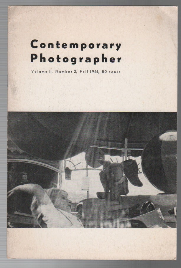 Item #43690 CONTEMPORARY PHOTOGRAPHER - Vol. II No. 2 Fall 1961. Donald Wright PATTERSON.