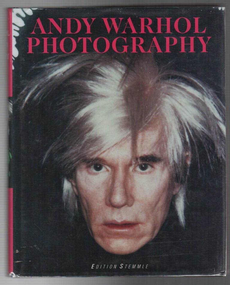 Item #43744 ANDY WARHOL: PHOTOGRAPHY. Andy WARHOL, Christoph Heinrich.
