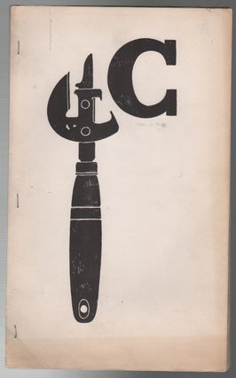 "C": A Journal of Poetry - Vol. 2, No. 13 (May 1966. Ron Padgett, Ted Berrigan.
