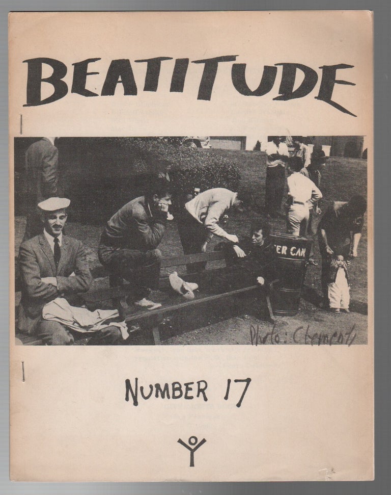 Item #43794 BEATITUDE #17 (Oct-Nov 1960). Allen Ginsberg, Jack Spicer, Bob Kaufman, Philip Whalen, Lawrence Ferlinghetti.