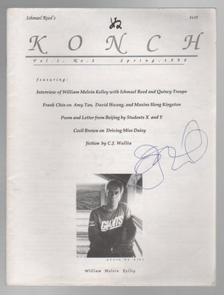 Item #43971 KONCH Vol. 1 No. 2 / Spring 1990. Ishmael Reed
