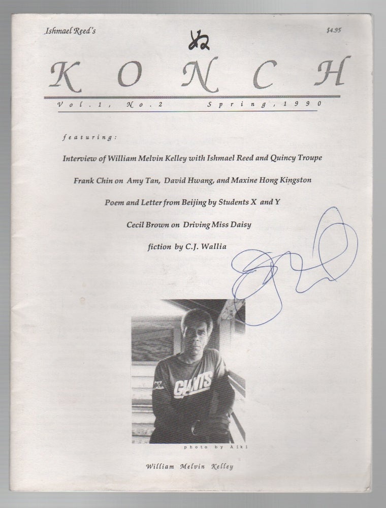 Item #43971 KONCH Vol. 1 No. 2 / Spring 1990. Ishmael Reed.