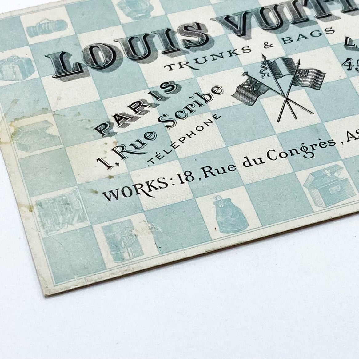 Louis Vuitton Trade Card
