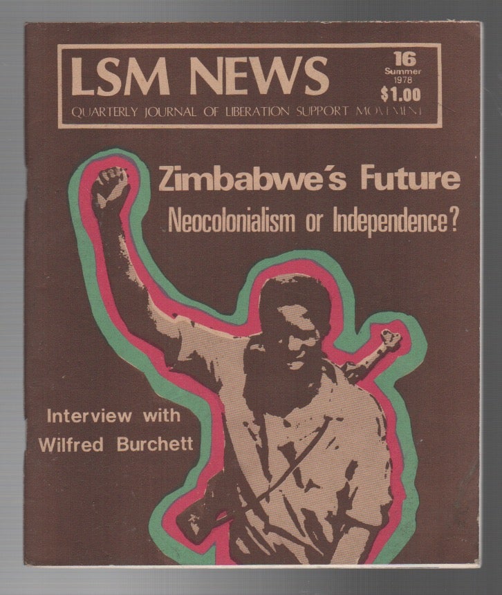 Item #44053 LSM NEWS: Quarterly Journal of Liberation Support Movement No. 16 / Summer 1978. Edited.