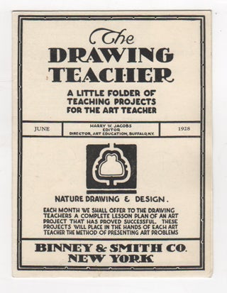 Item #44153 THE DRAWING TEACHER: A Little Folder of Teaching Projects for the Art Teacher. Harry...