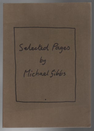 Item #44175 SELECTED PAGES. Michael GIBBS