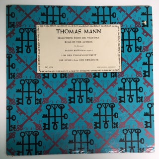 THOMAS MANN: Selections From His Writings Read By The Author (In German. Thomas MANN.
