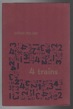 Item #44225 4 / FOUR TRAINS... 4-5 DECEMBER 1964. Jackson Mac Low