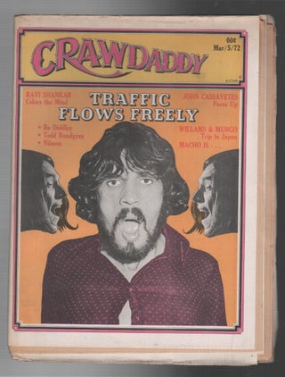 Item #44312 CRAWDADDY / Issue 6, March 1972. Raeanne RUBENSTEIN