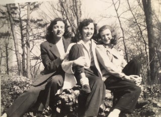 1940s Photo Album Kept By Three Women. "Margie", "Peggy", "Louise".