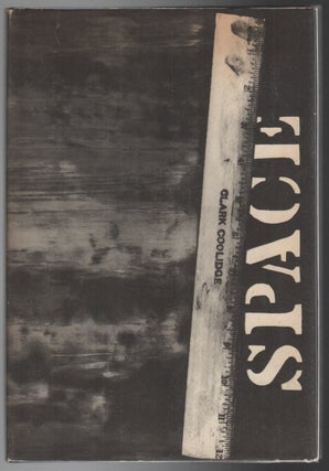 Item #44363 SPACE. Clark COOLIDGE, Jasper Johns