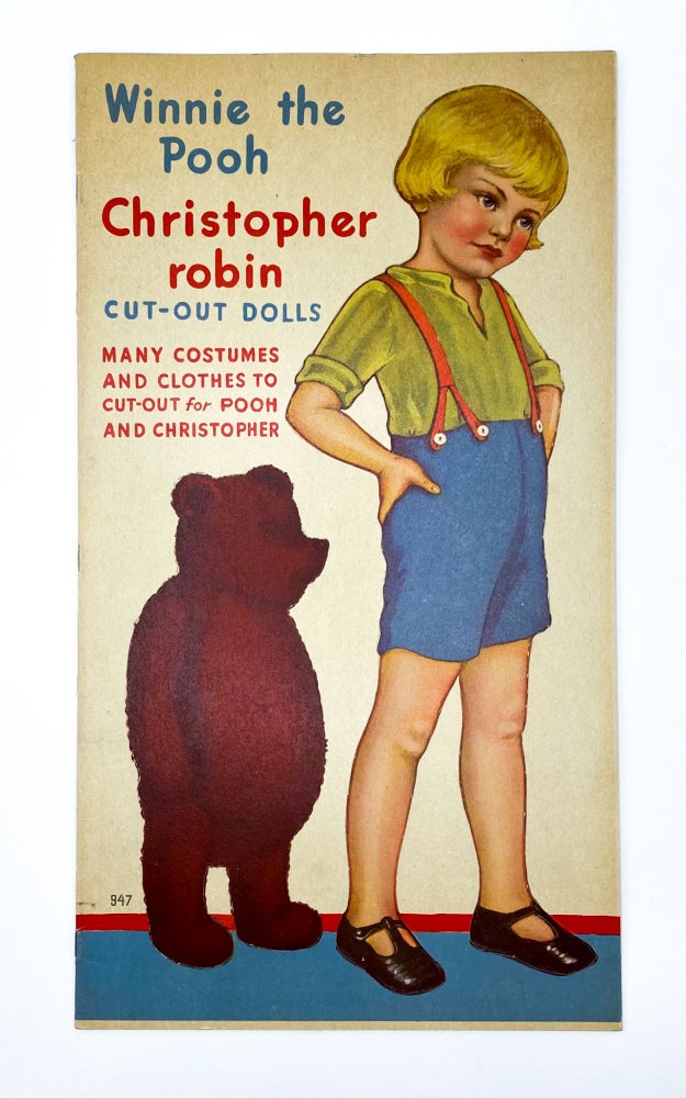 WINNIE THE POOH CHRISTOPHER ROBIN CUT-OUT DOLLS