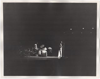 Item #44648 Original Photograph of Billie Holiday performing at Carnegie Hall, New York City,...
