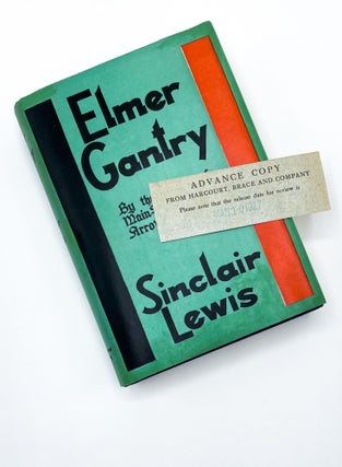 Item #44811 ELMER GANTRY. Sinclair Lewis